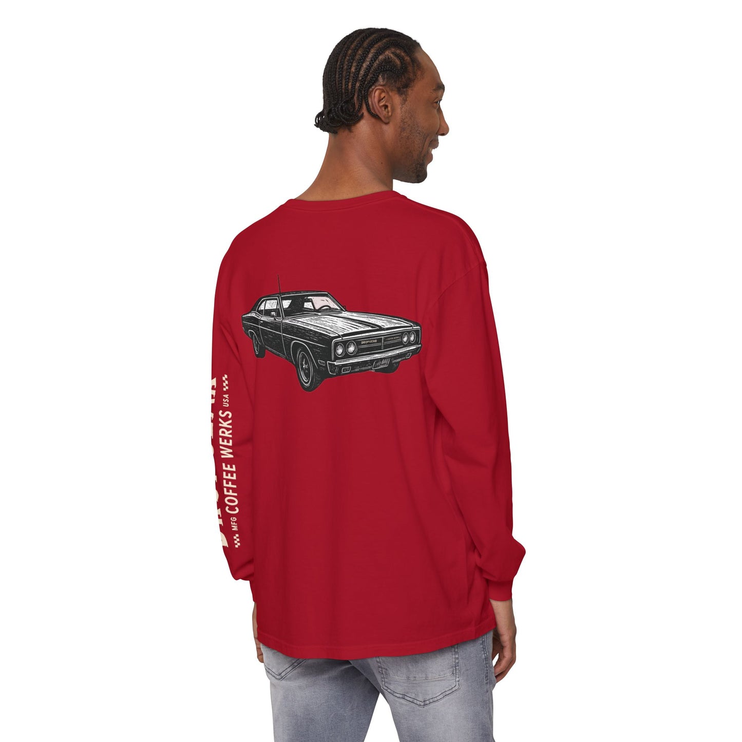 Long sleeve logo tee