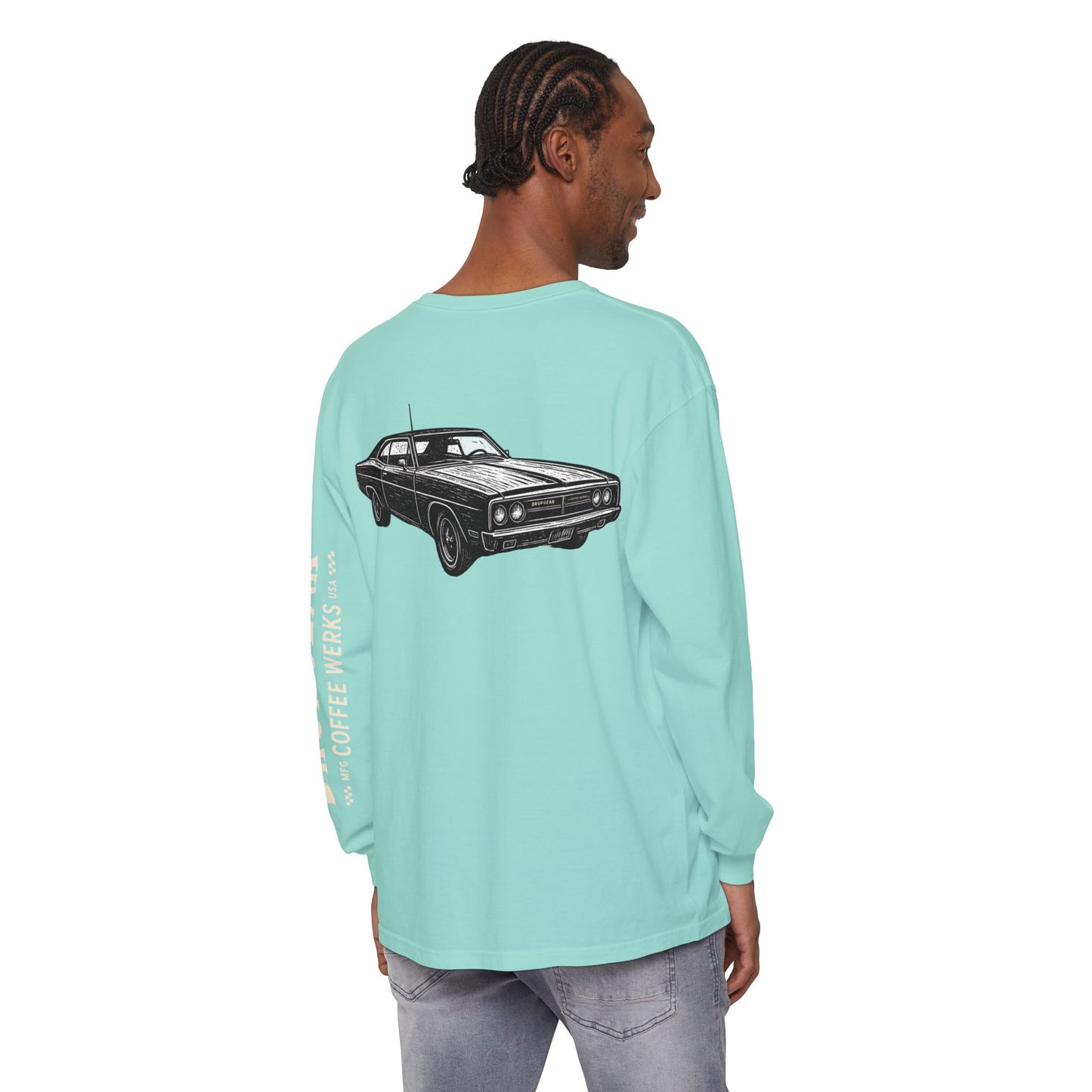 Long sleeve logo tee