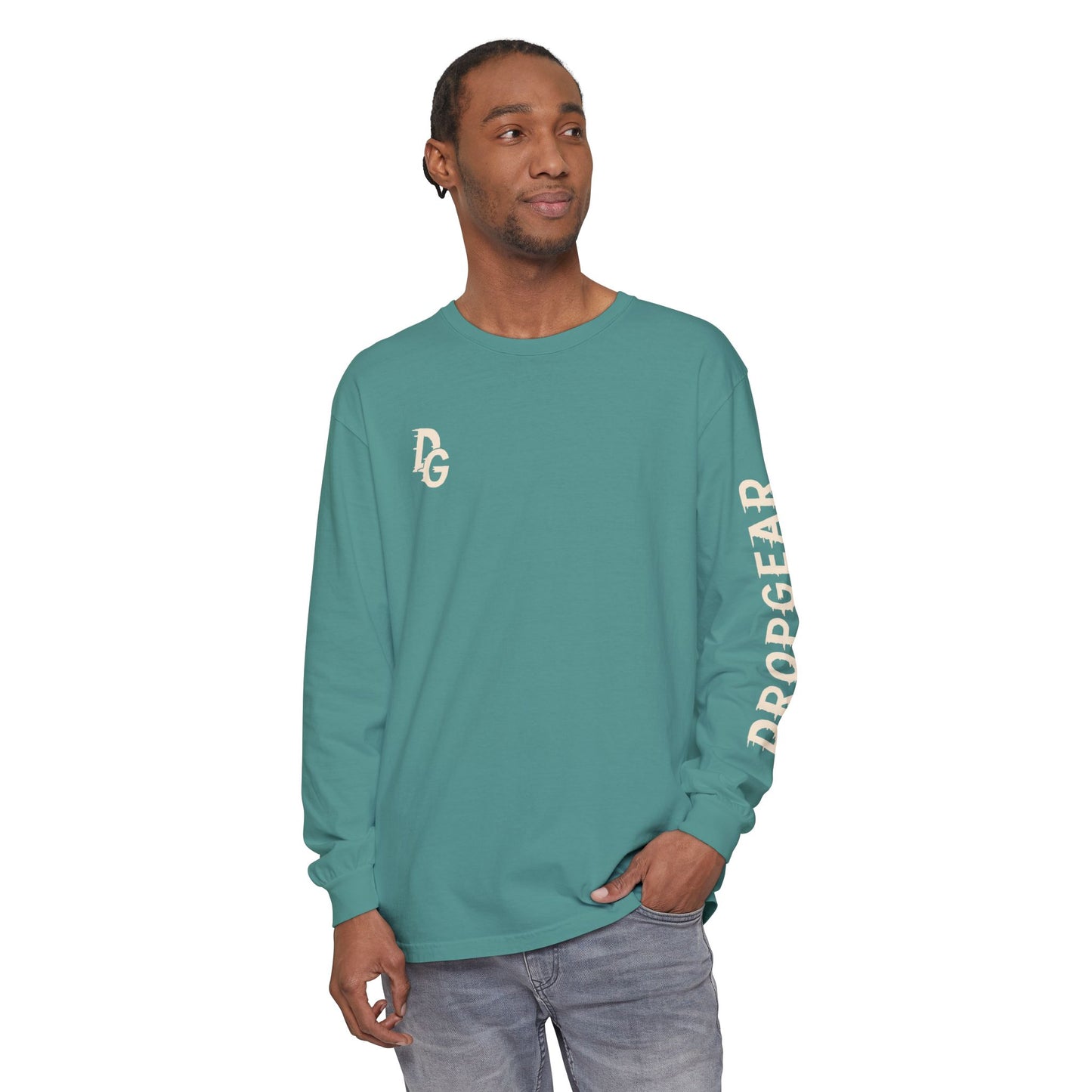 Long sleeve logo tee