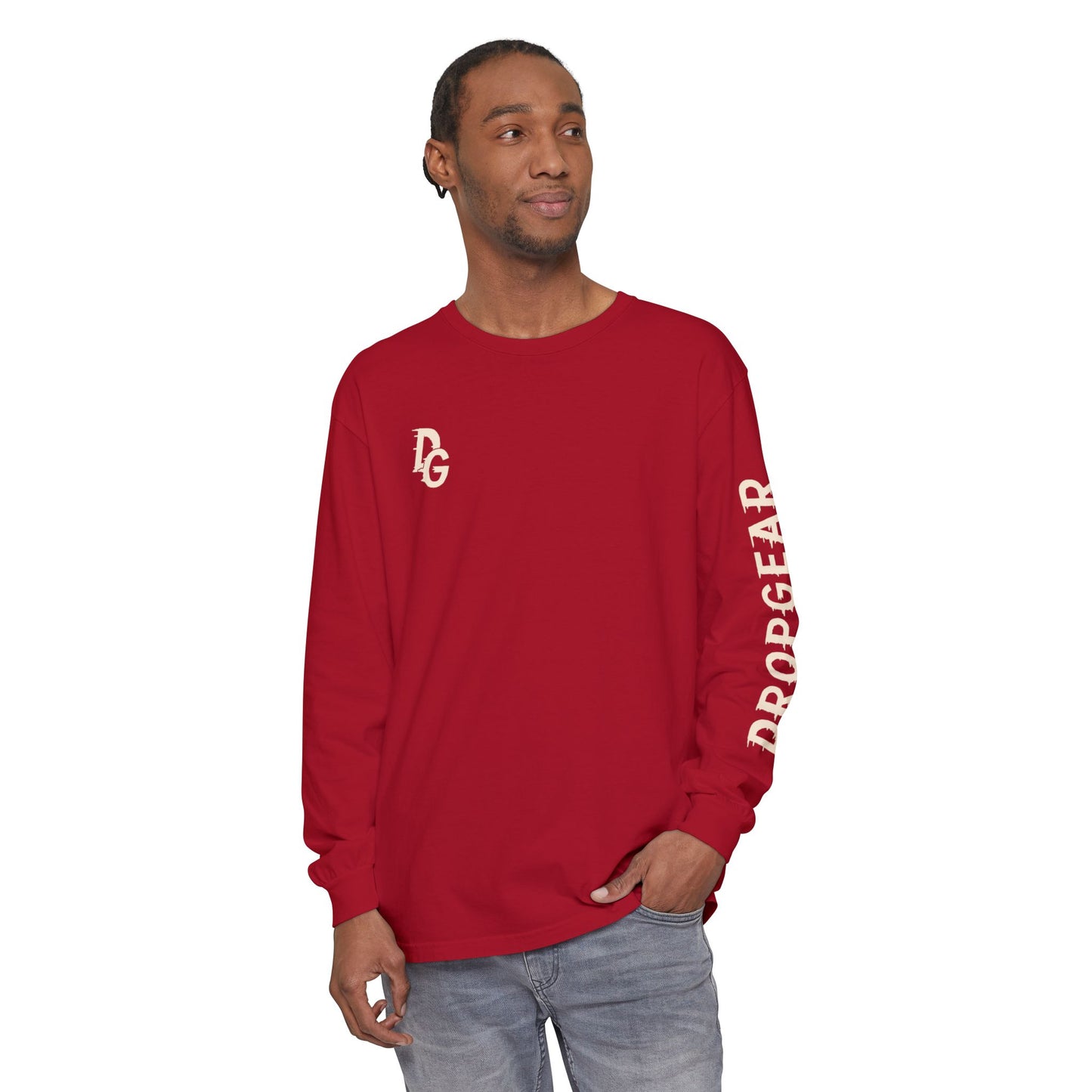 Long sleeve logo tee