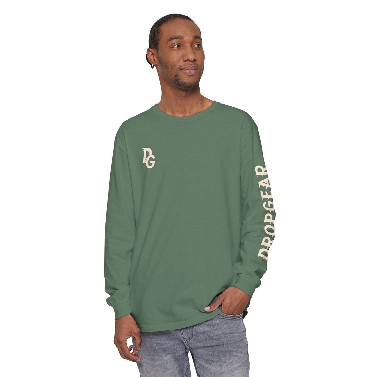 Long sleeve logo tee