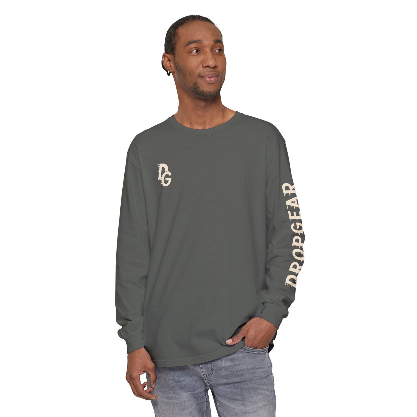 Long sleeve logo tee