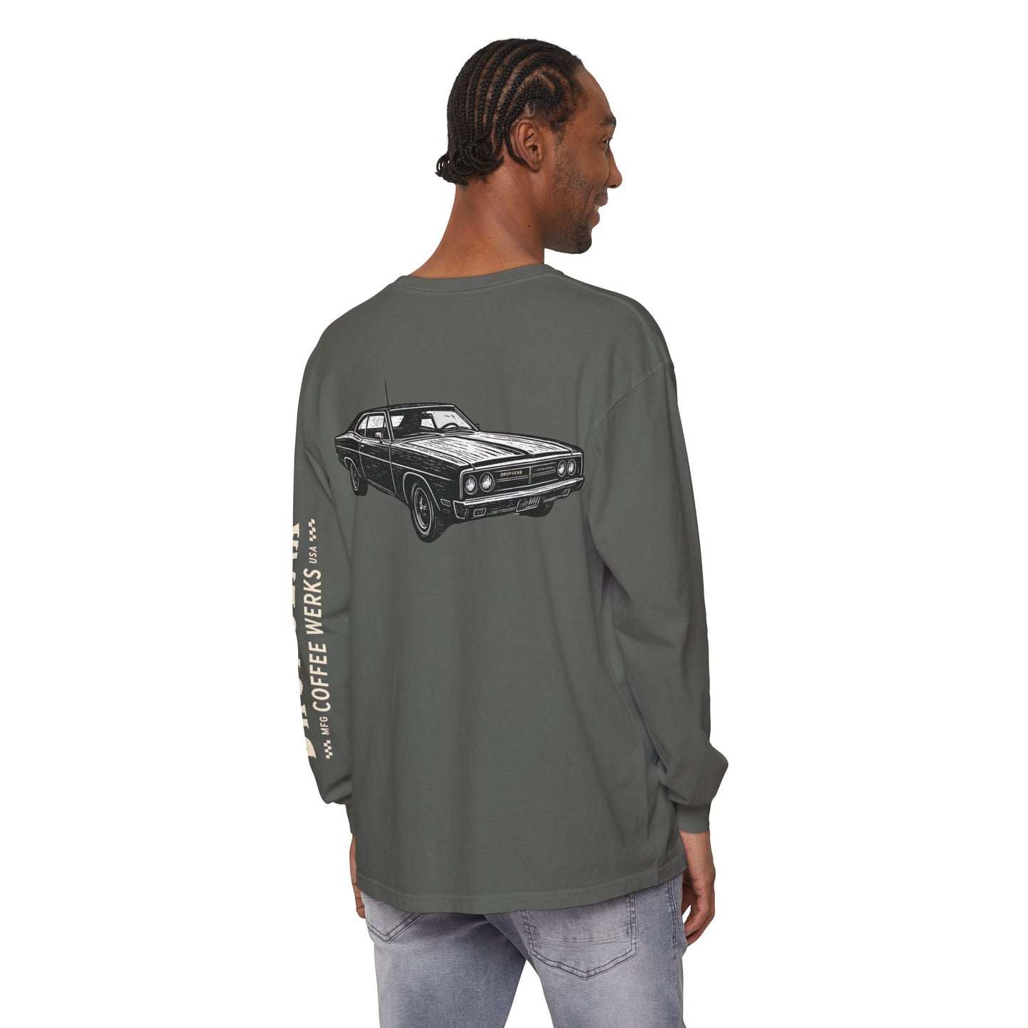 Long sleeve logo tee