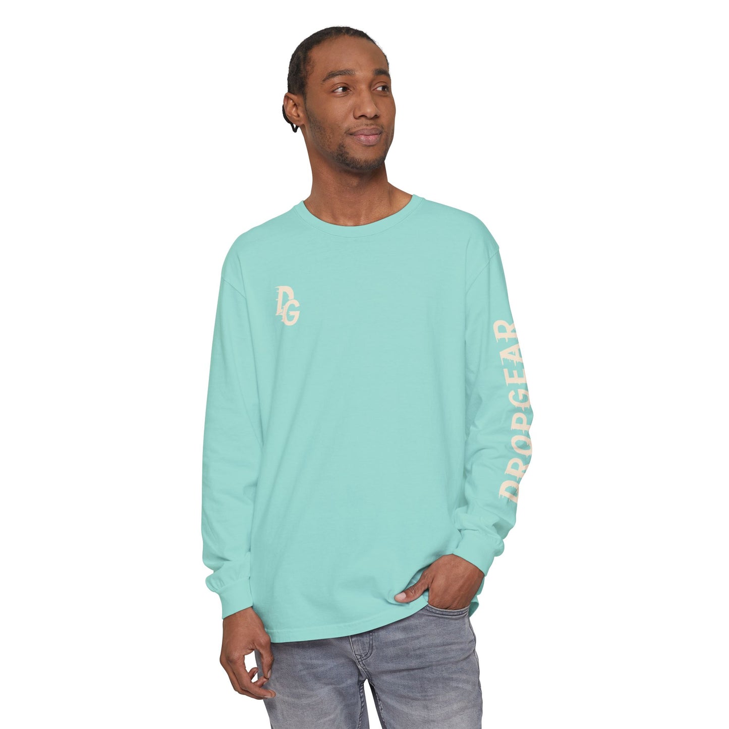 Long sleeve logo tee