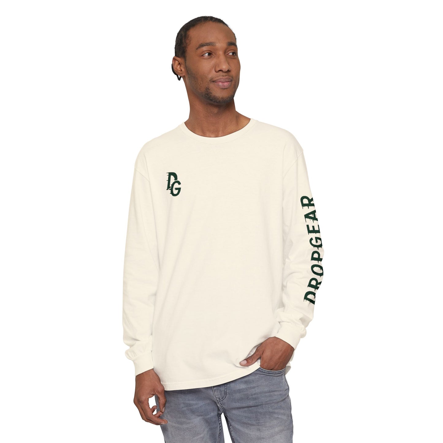 Long sleeve logo tee