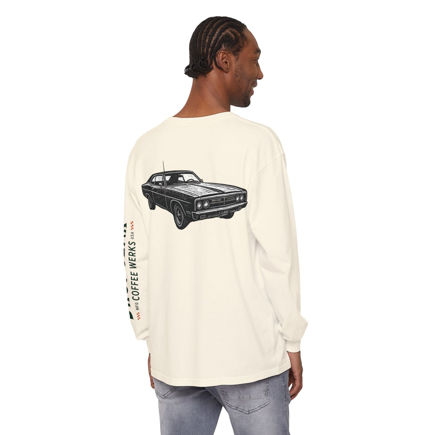 Long sleeve logo tee