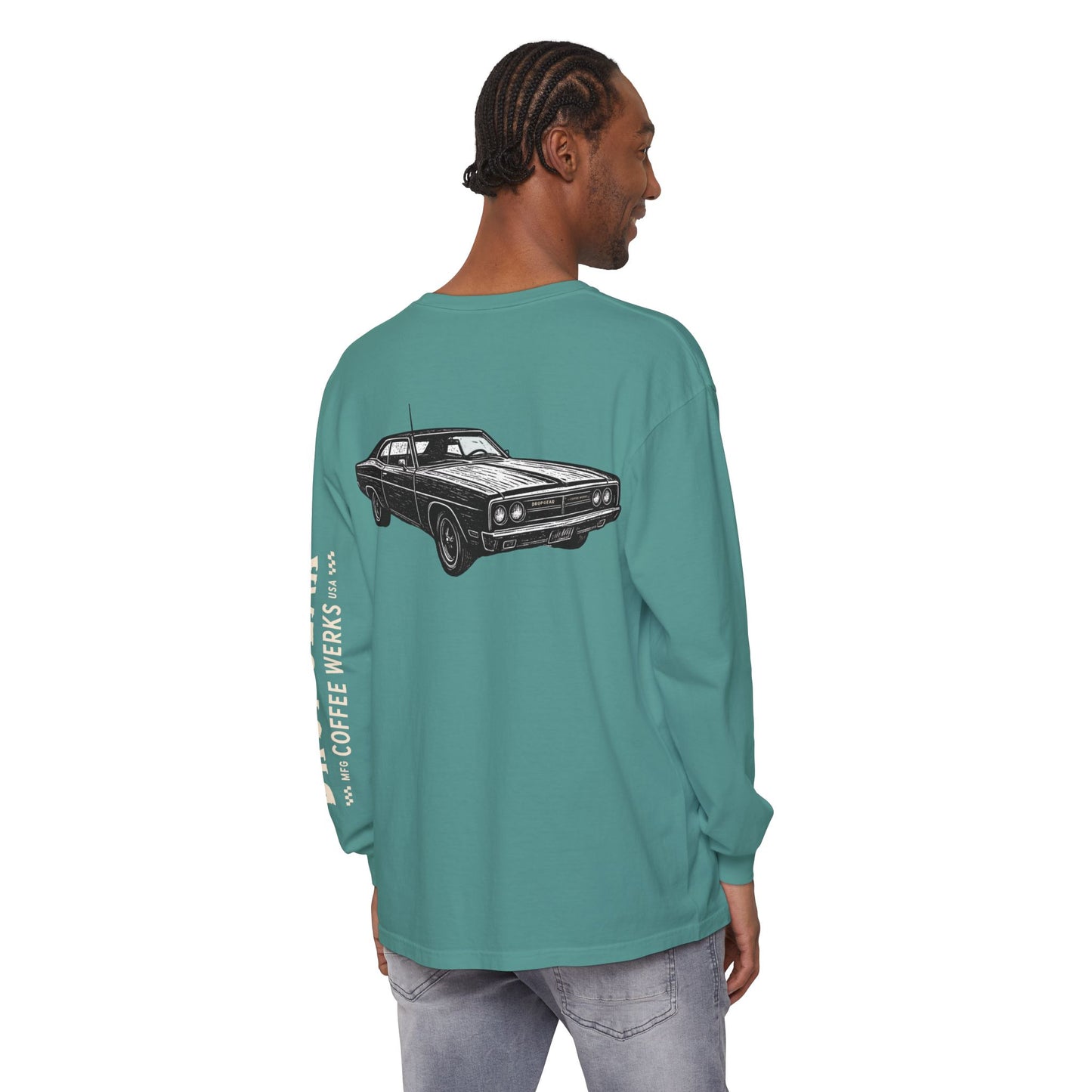 Long sleeve logo tee