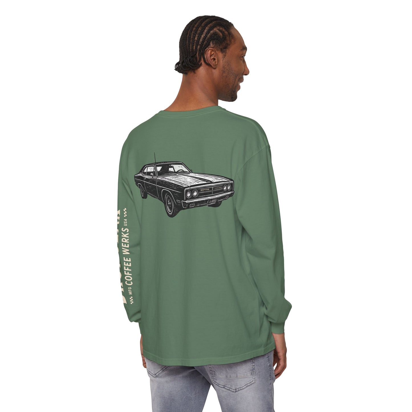 Long sleeve logo tee