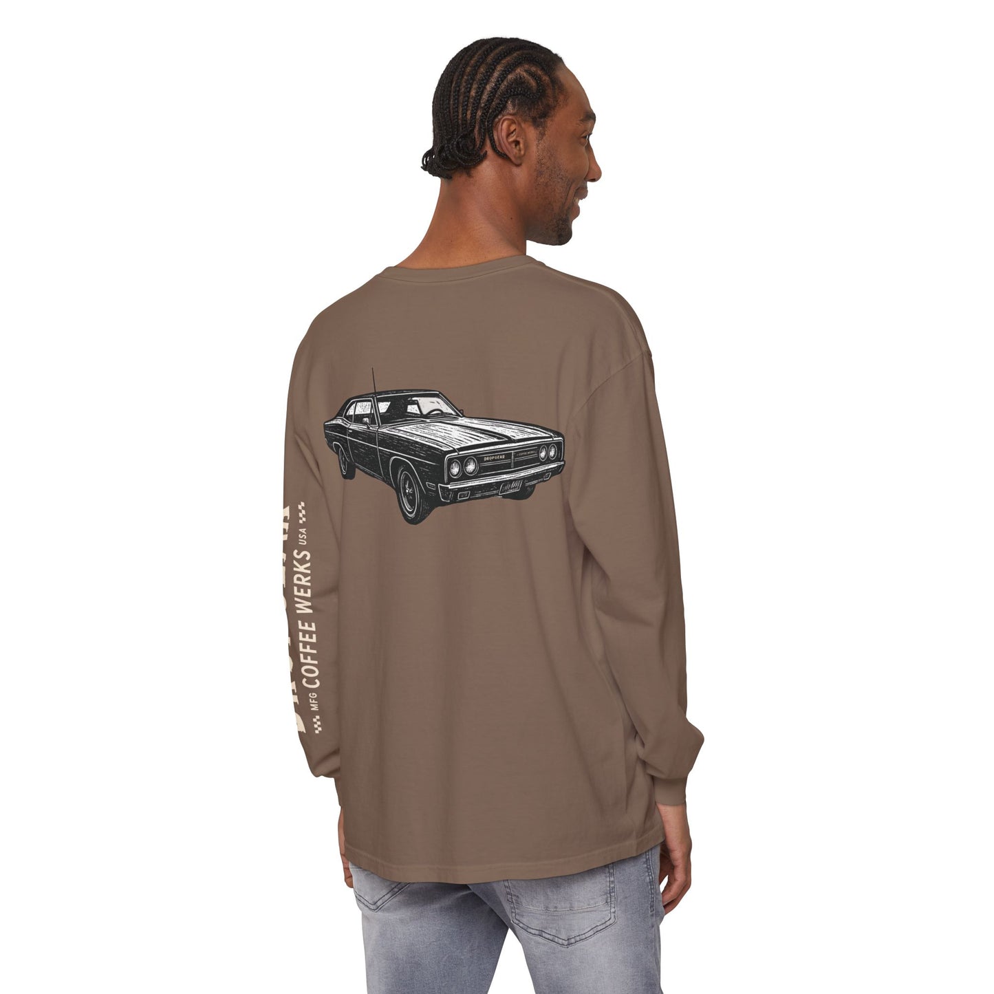 Long sleeve logo tee